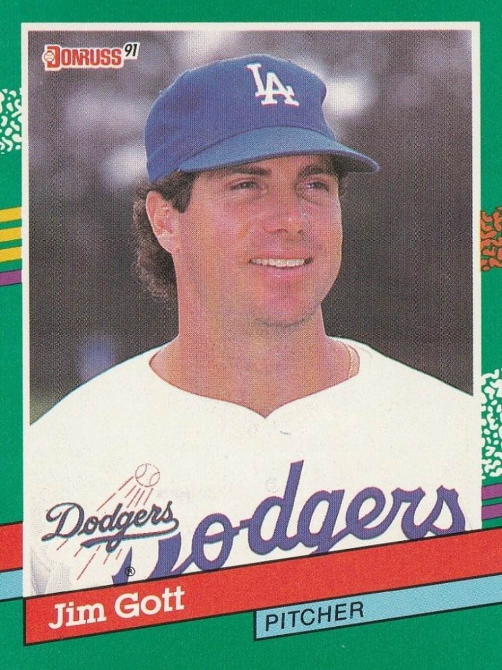Jim Gott - Donruss 91 Baseball Card